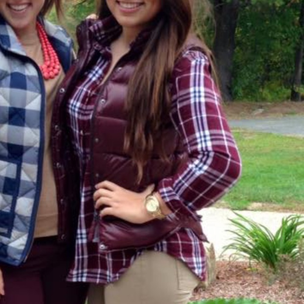 J crew puffer vest